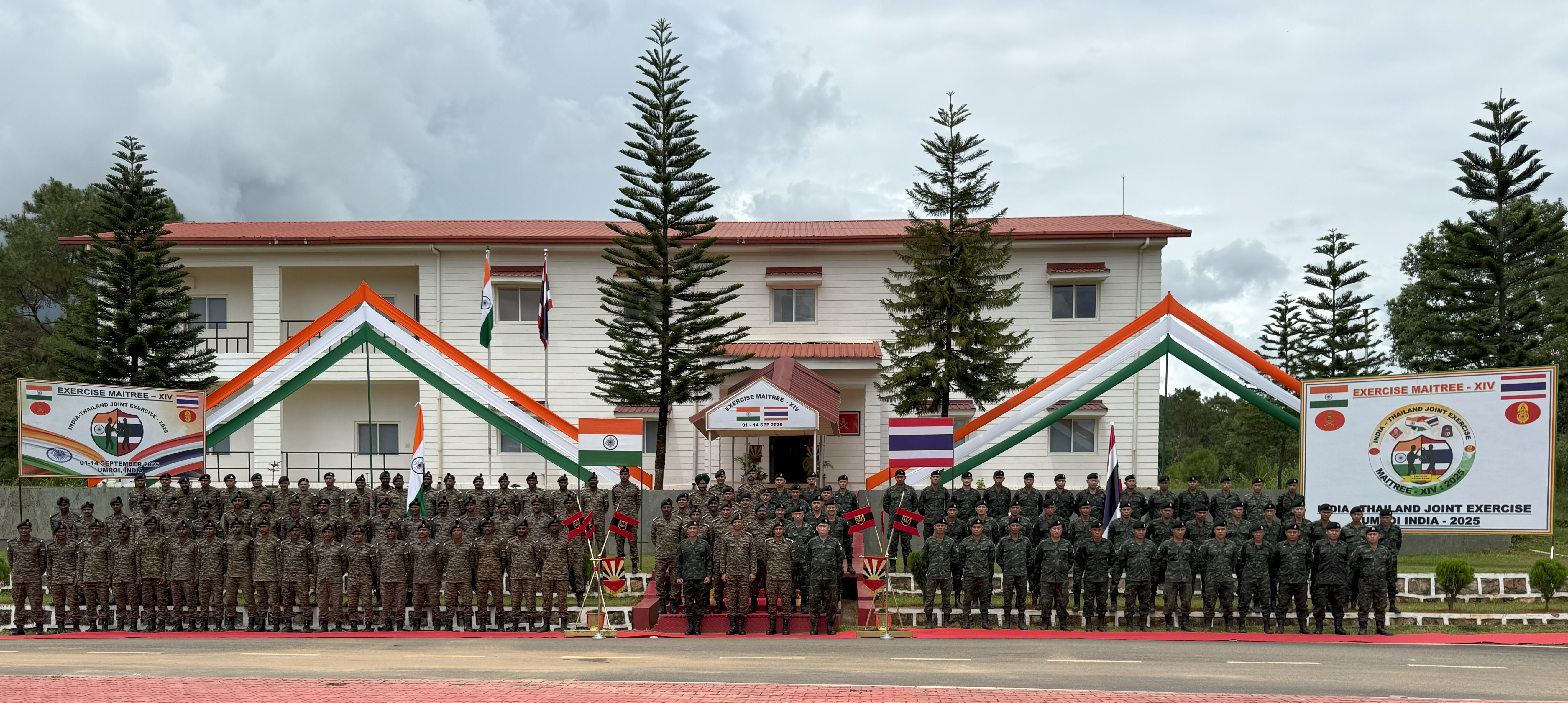 India-Thailand Military Exercise Maitree XIV Underway In Meghalaya